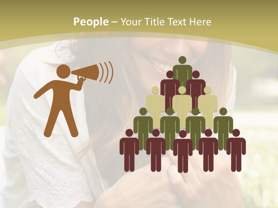 Beautiful Vertical Fashion PowerPoint Template