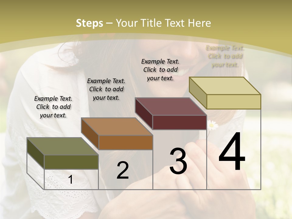 Beautiful Vertical Fashion PowerPoint Template