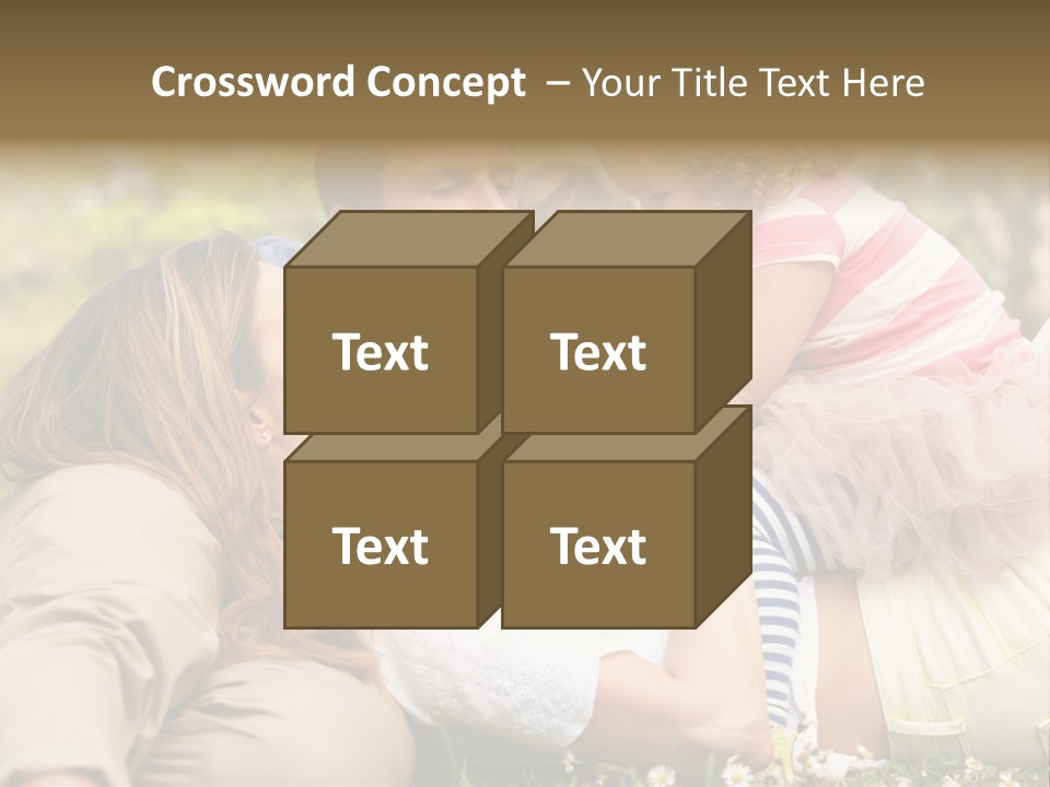 Summer Family Field PowerPoint Template