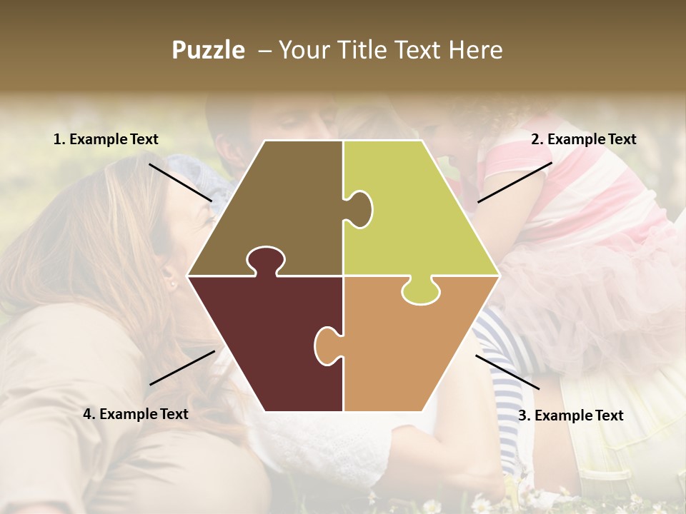 Summer Family Field PowerPoint Template