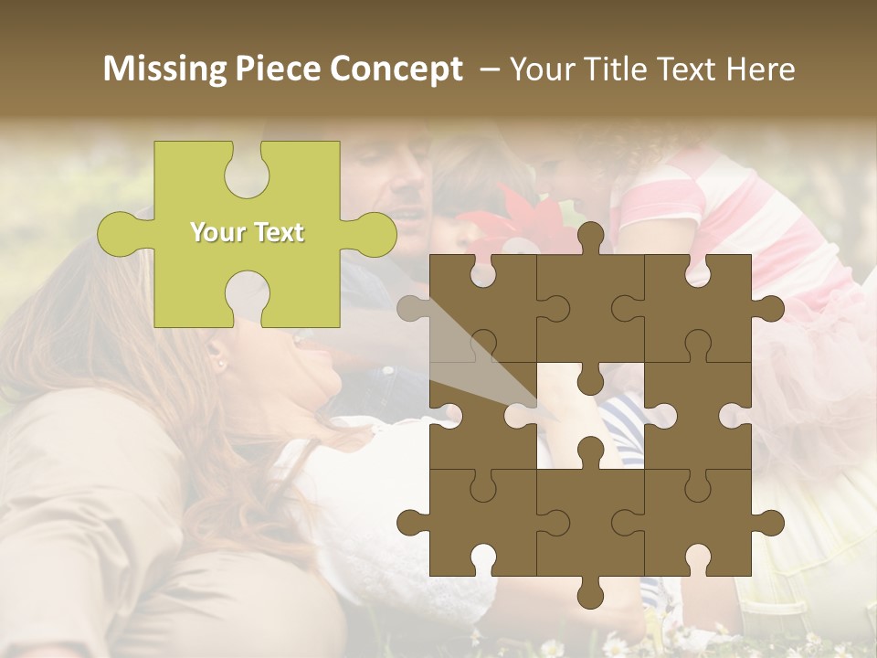 Summer Family Field PowerPoint Template