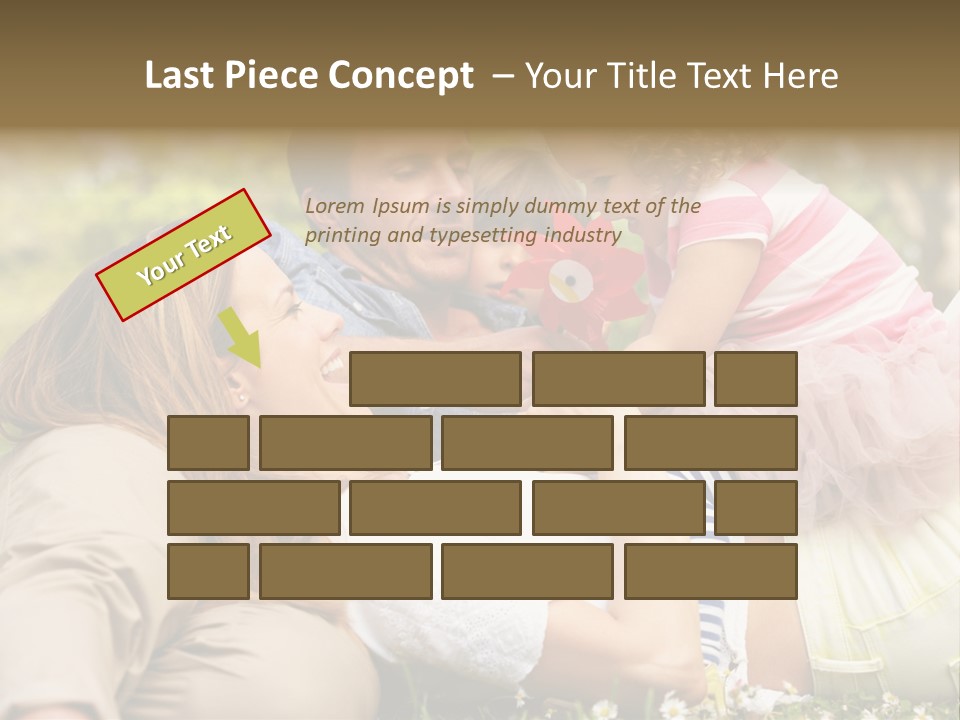 Summer Family Field PowerPoint Template