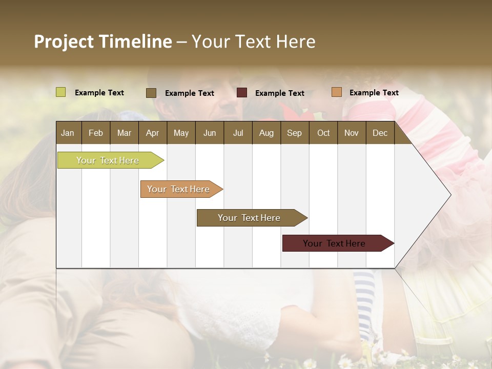 Summer Family Field PowerPoint Template