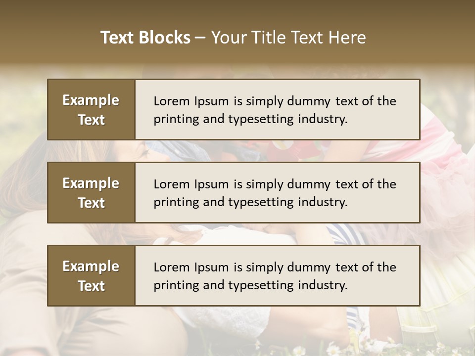 Summer Family Field PowerPoint Template