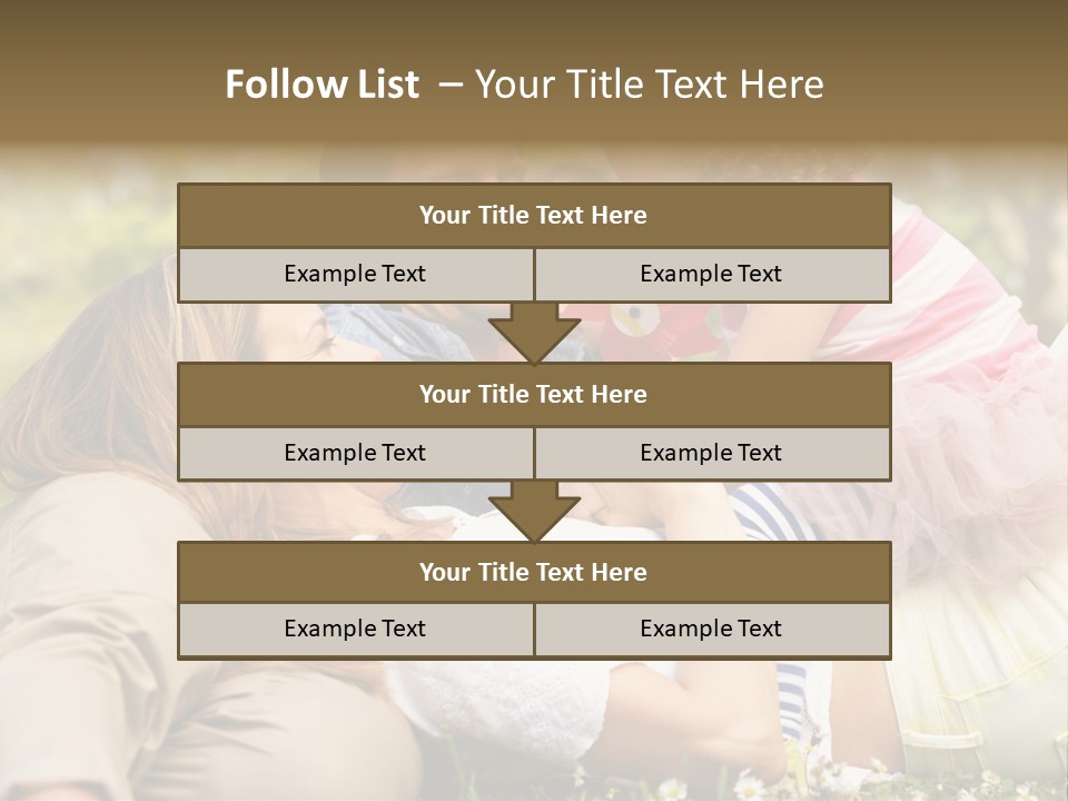 Summer Family Field PowerPoint Template