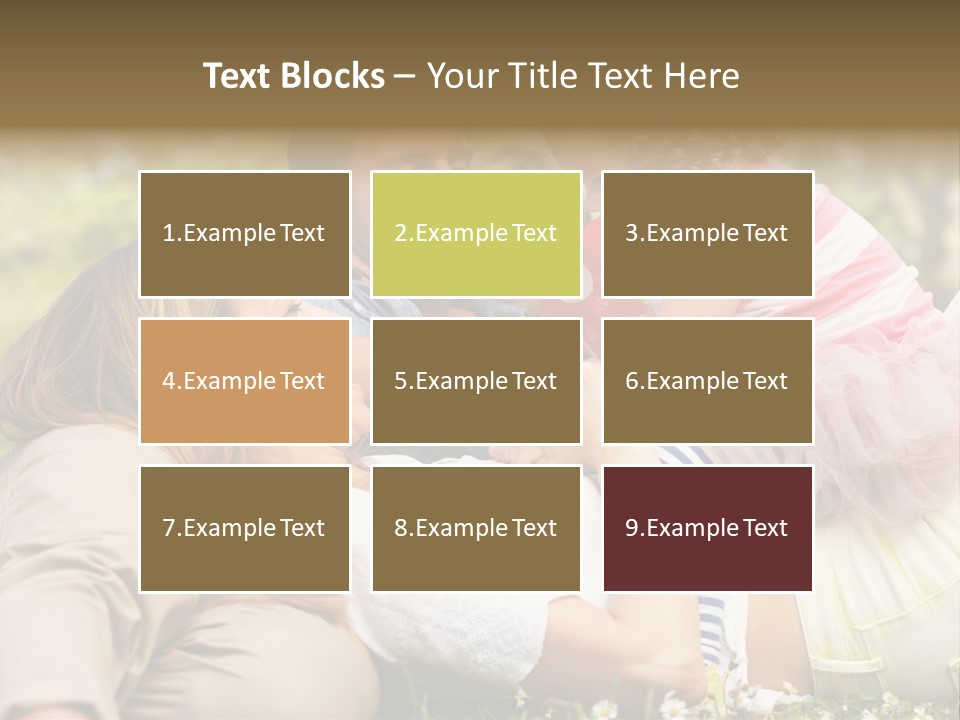 Summer Family Field PowerPoint Template