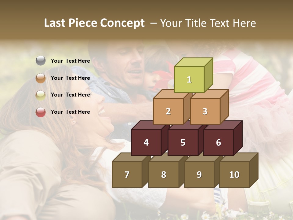 Summer Family Field PowerPoint Template