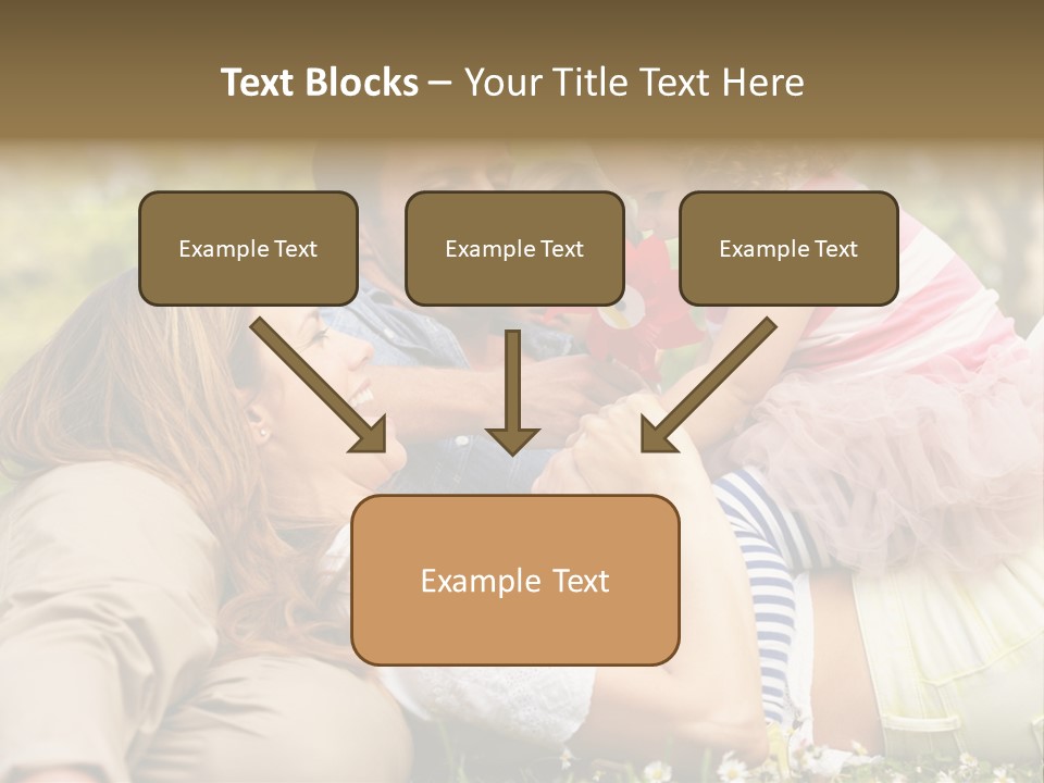 Summer Family Field PowerPoint Template
