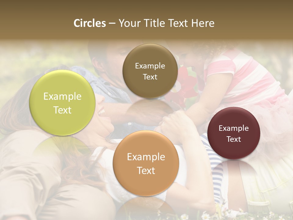 Summer Family Field PowerPoint Template