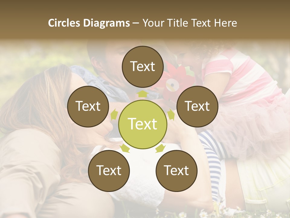 Summer Family Field PowerPoint Template