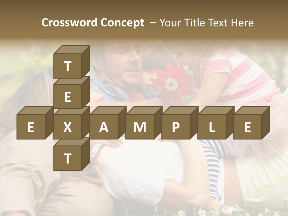 Summer Family Field PowerPoint Template