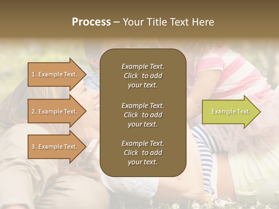 Summer Family Field PowerPoint Template