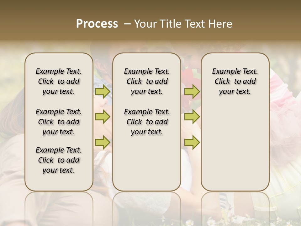 Summer Family Field PowerPoint Template