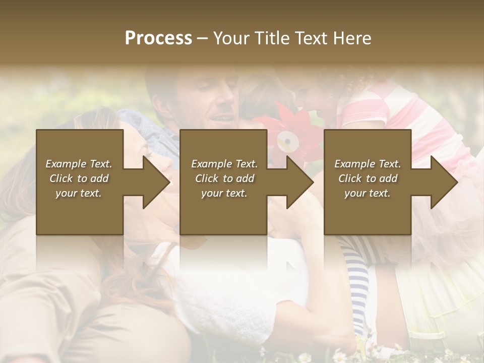 Summer Family Field PowerPoint Template