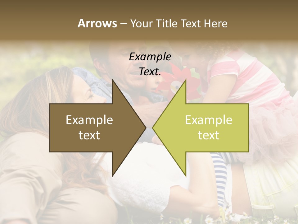 Summer Family Field PowerPoint Template