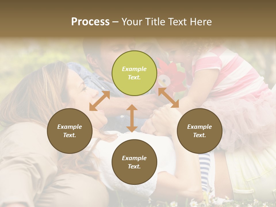 Summer Family Field PowerPoint Template