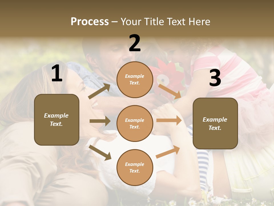 Summer Family Field PowerPoint Template