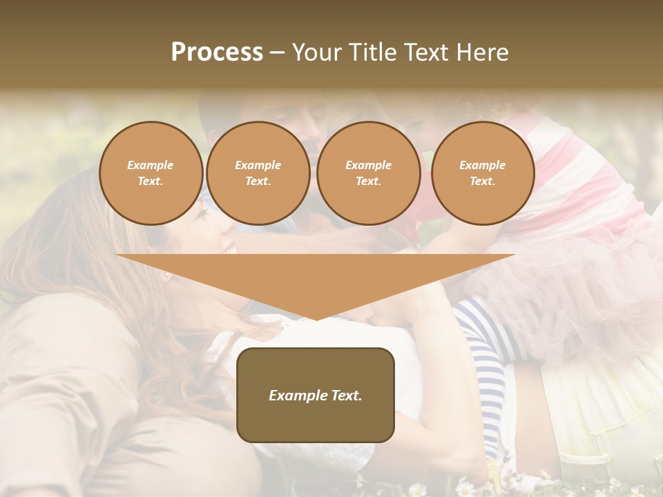Summer Family Field PowerPoint Template