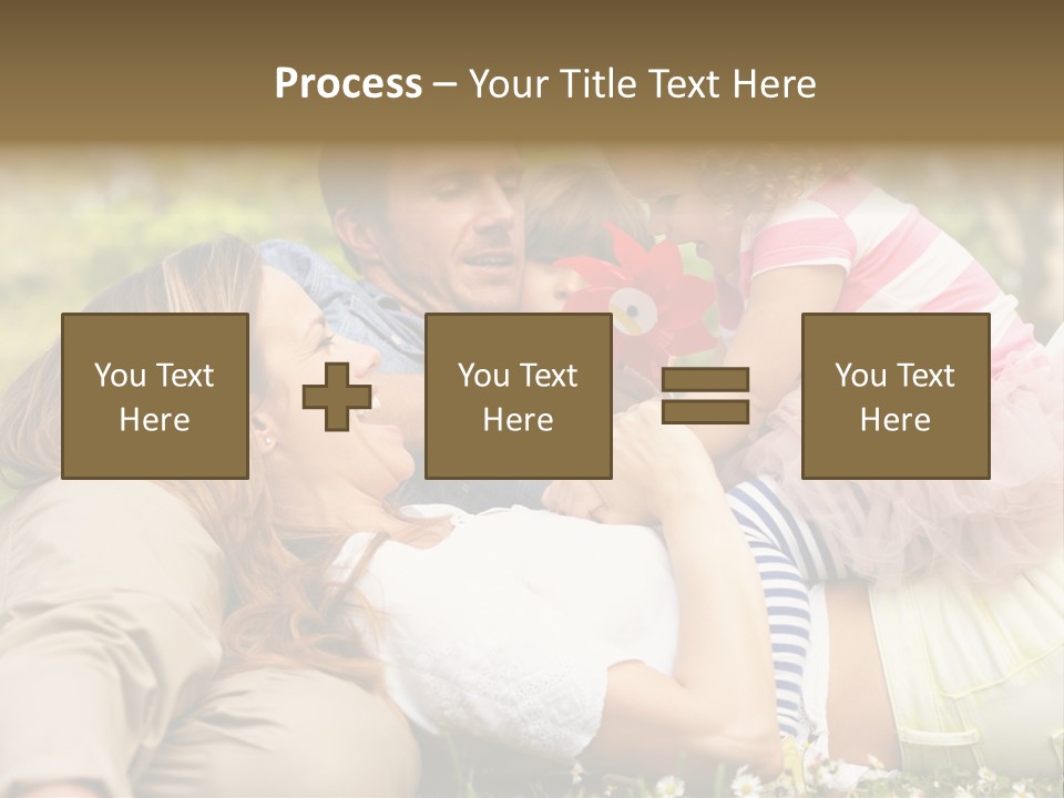 Summer Family Field PowerPoint Template