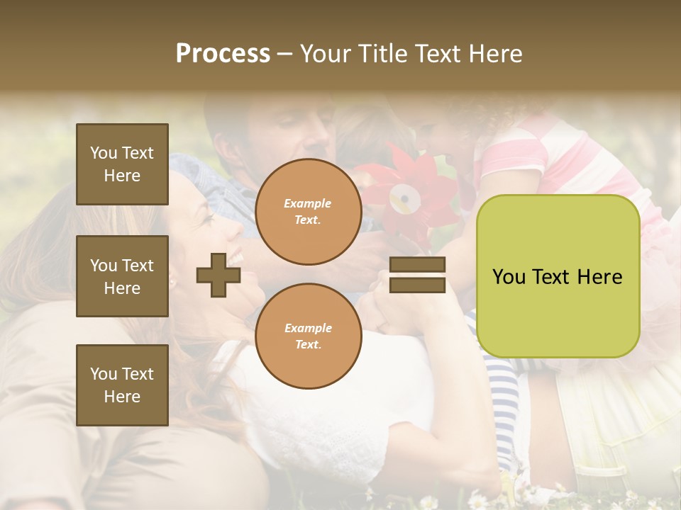 Summer Family Field PowerPoint Template