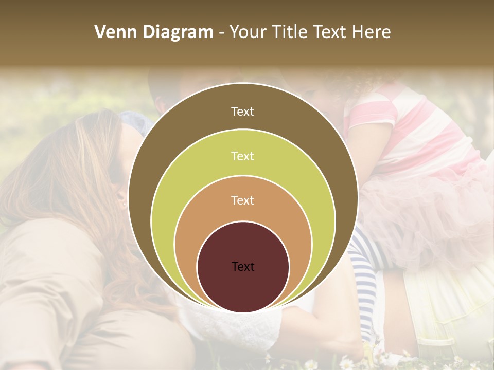 Summer Family Field PowerPoint Template