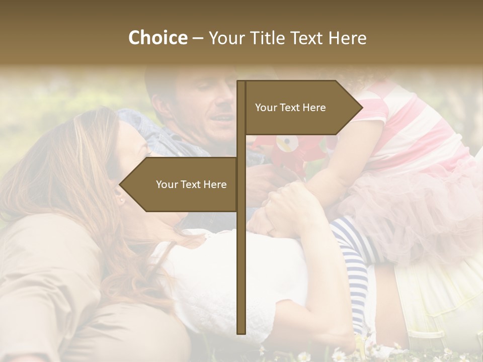 Summer Family Field PowerPoint Template