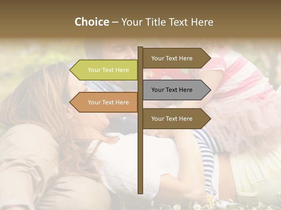 Summer Family Field PowerPoint Template