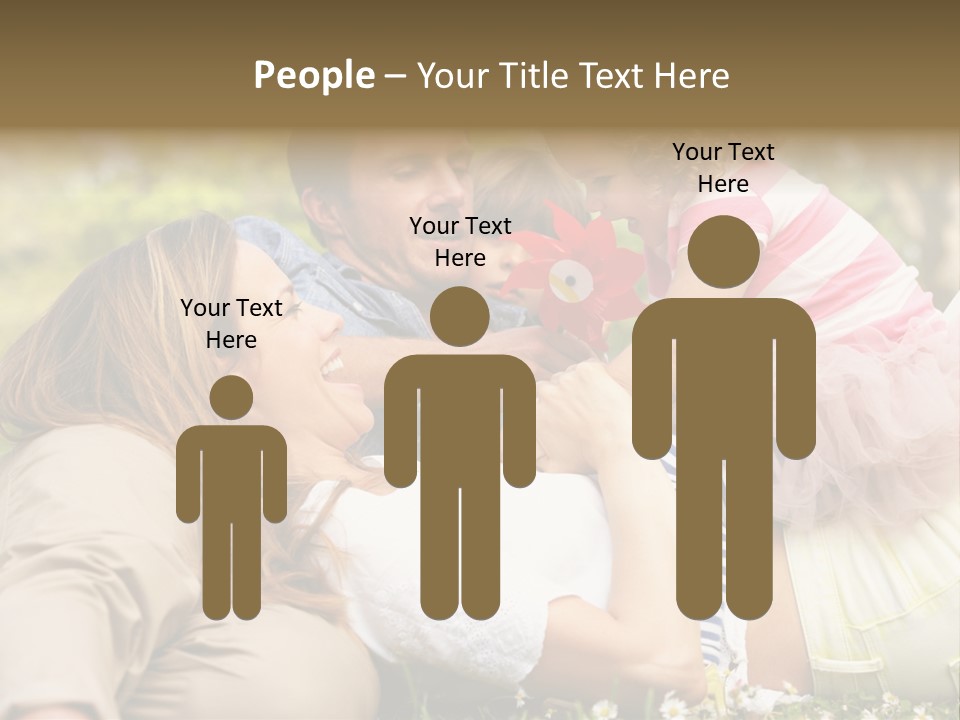Summer Family Field PowerPoint Template