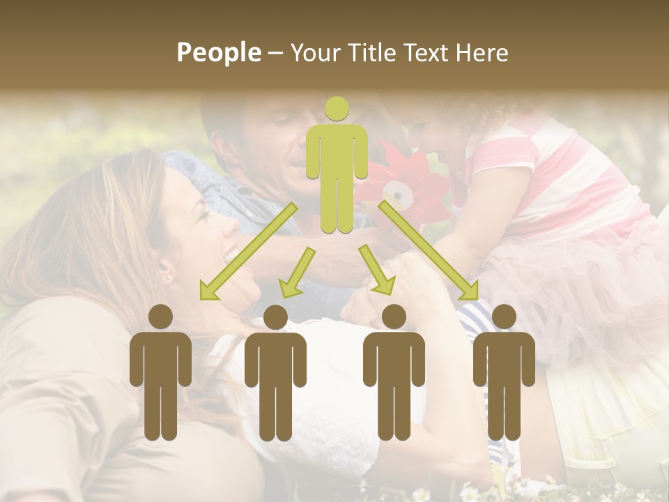 Summer Family Field PowerPoint Template