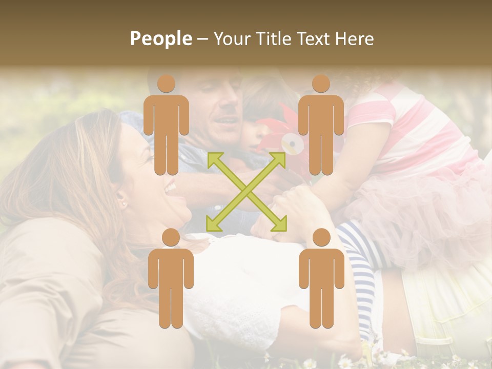 Summer Family Field PowerPoint Template