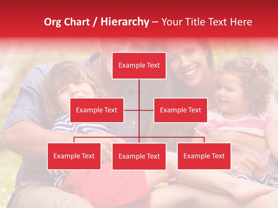 Four People Field Nature PowerPoint Template