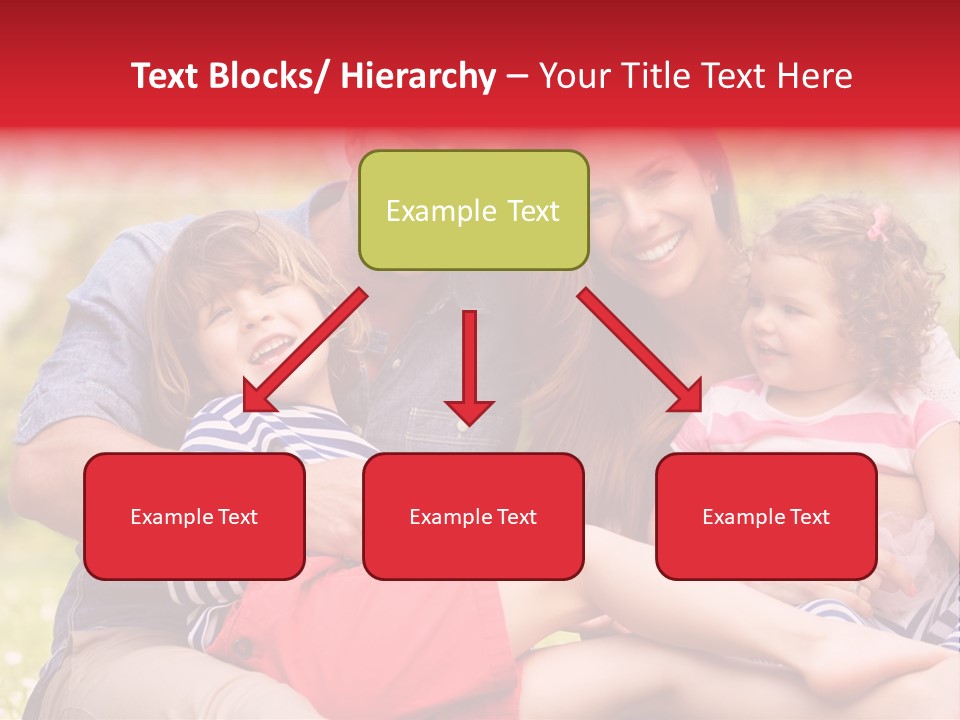 Four People Field Nature PowerPoint Template