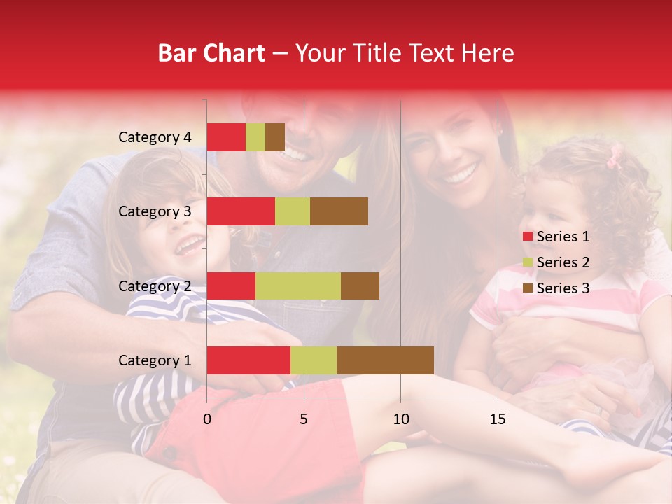 Four People Field Nature PowerPoint Template