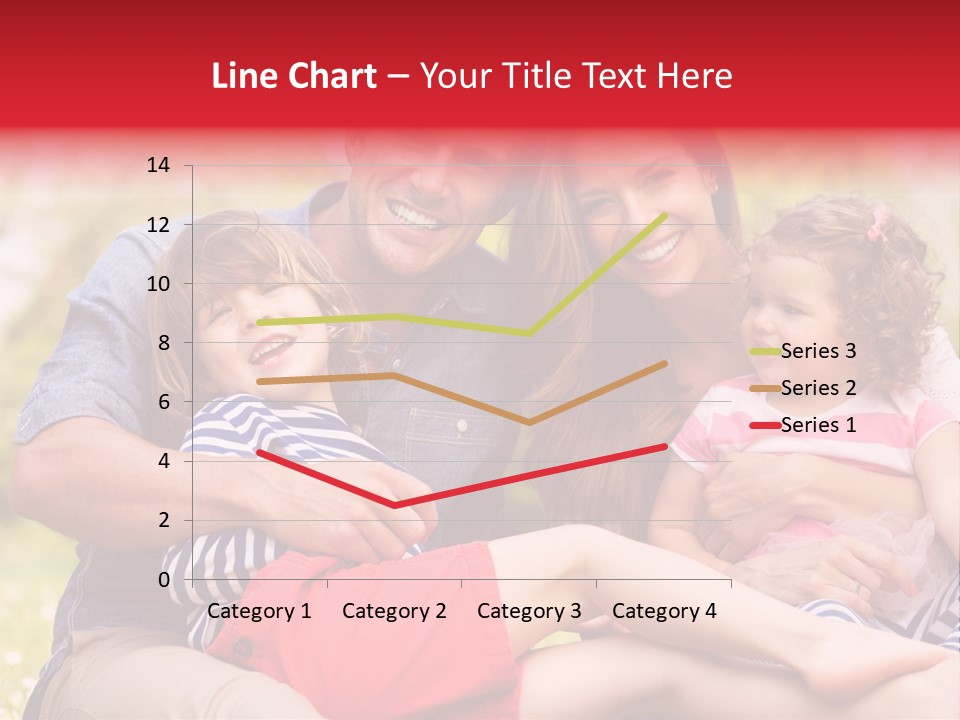 Four People Field Nature PowerPoint Template