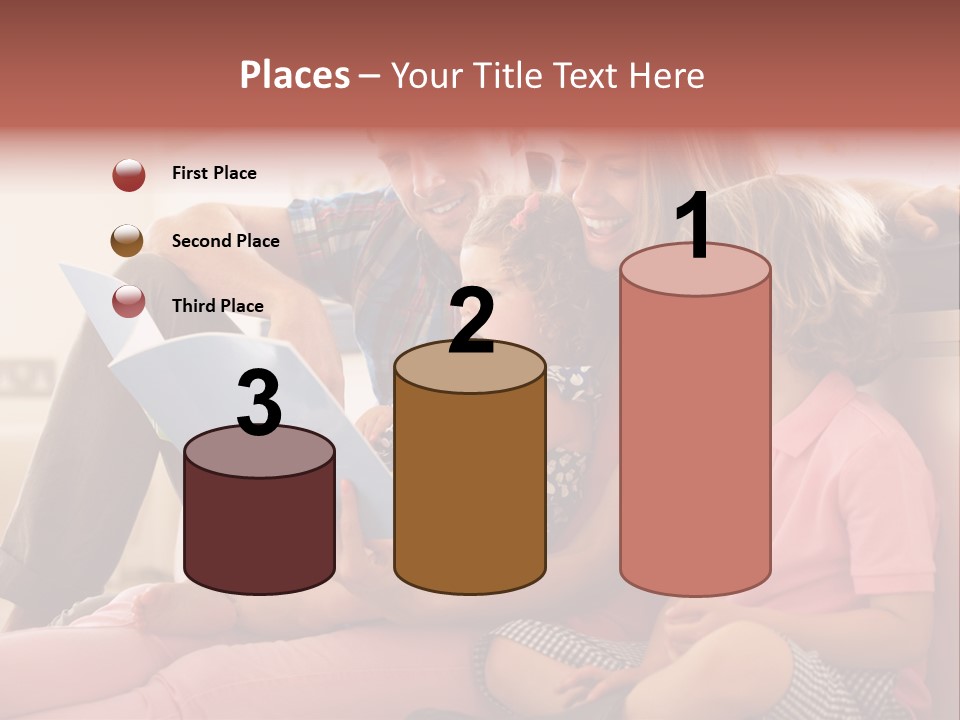 Children Girl Mother PowerPoint Template