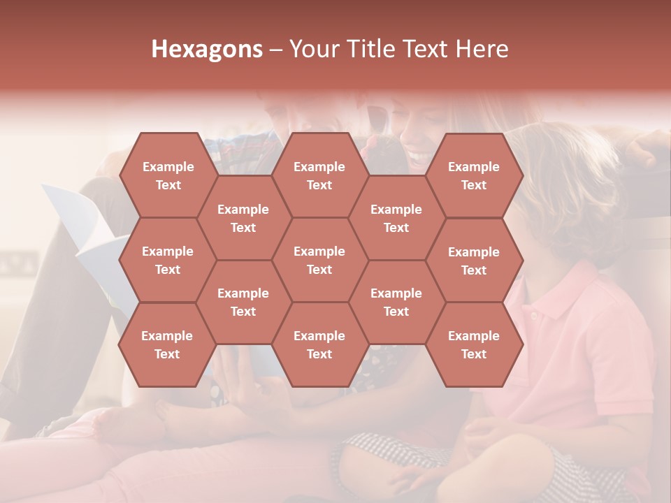 Children Girl Mother PowerPoint Template