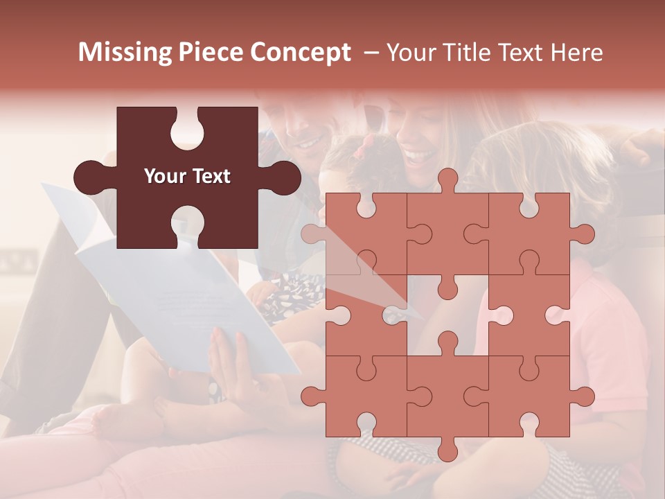 Children Girl Mother PowerPoint Template