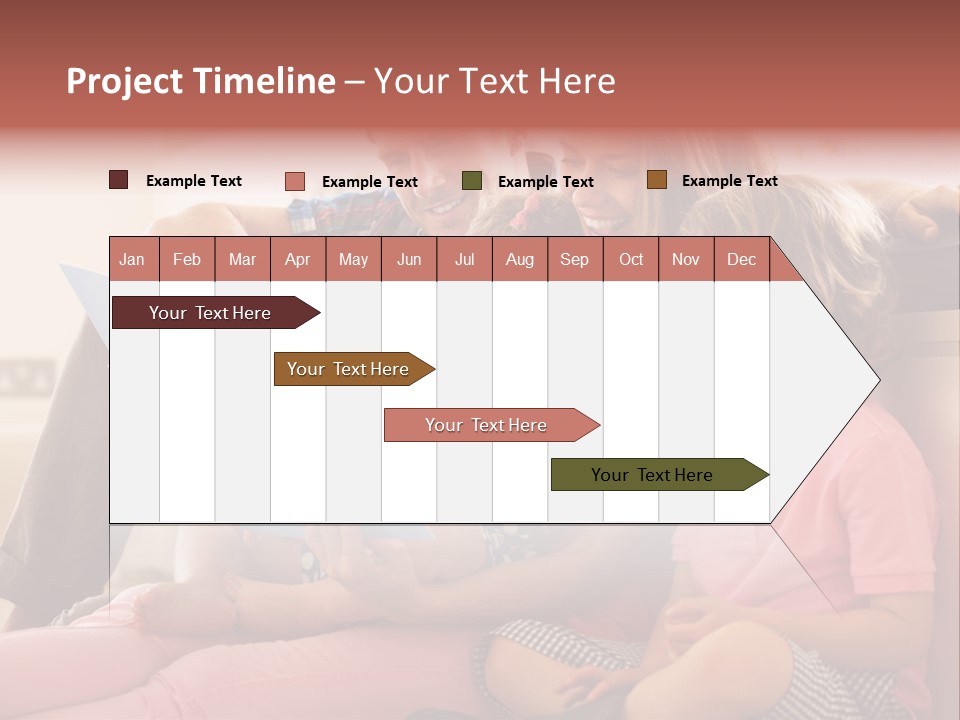 Children Girl Mother PowerPoint Template