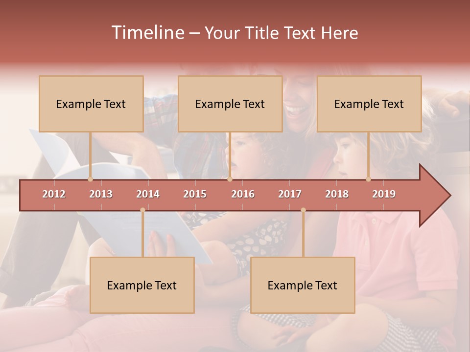 Children Girl Mother PowerPoint Template