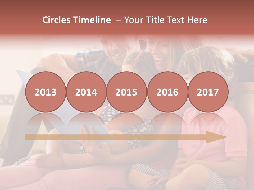 Children Girl Mother PowerPoint Template