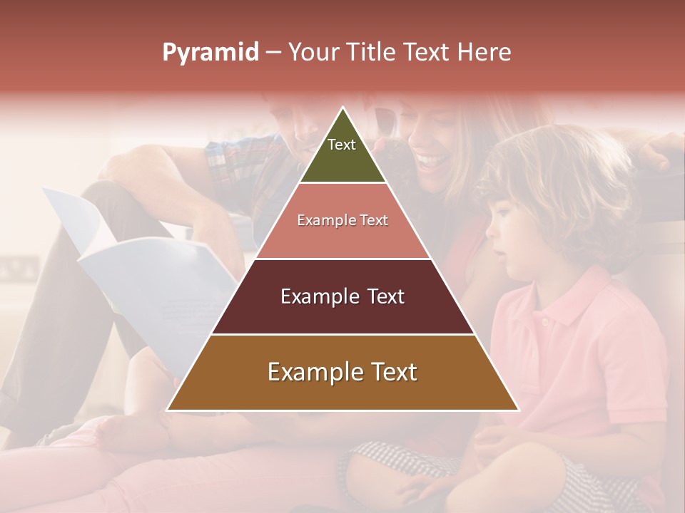 Children Girl Mother PowerPoint Template