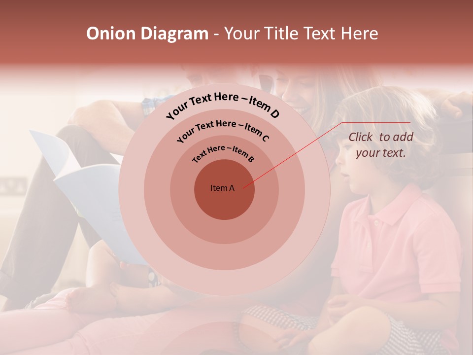 Children Girl Mother PowerPoint Template