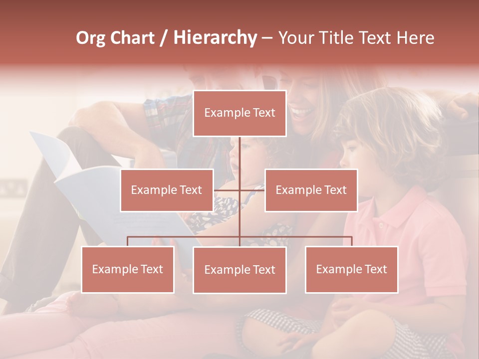 Children Girl Mother PowerPoint Template