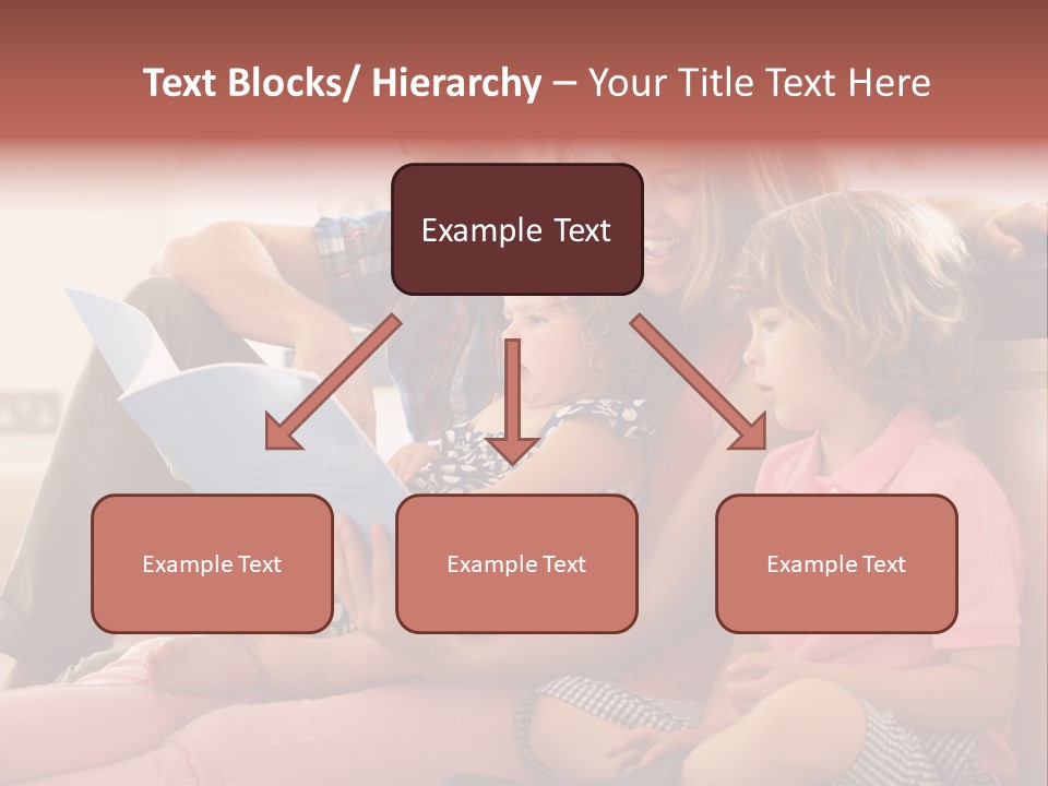 Children Girl Mother PowerPoint Template