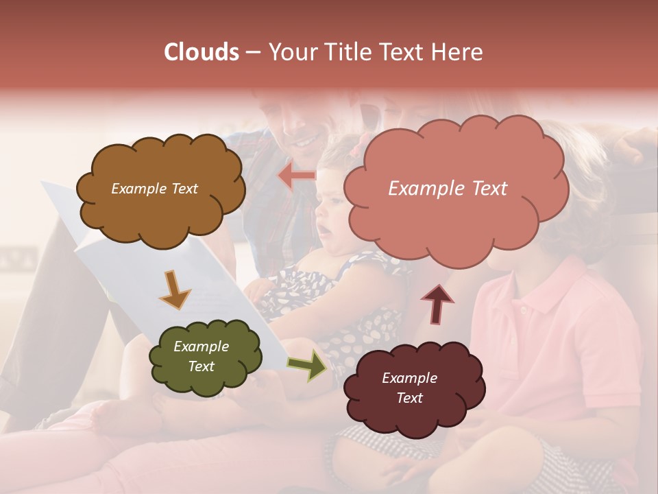 Children Girl Mother PowerPoint Template