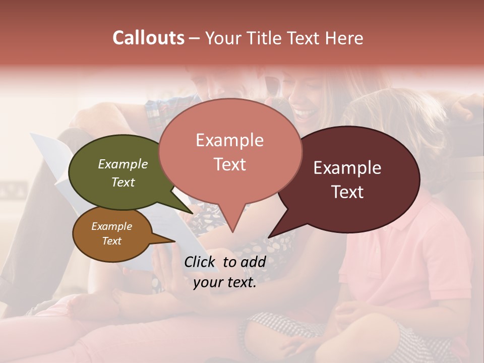 Children Girl Mother PowerPoint Template