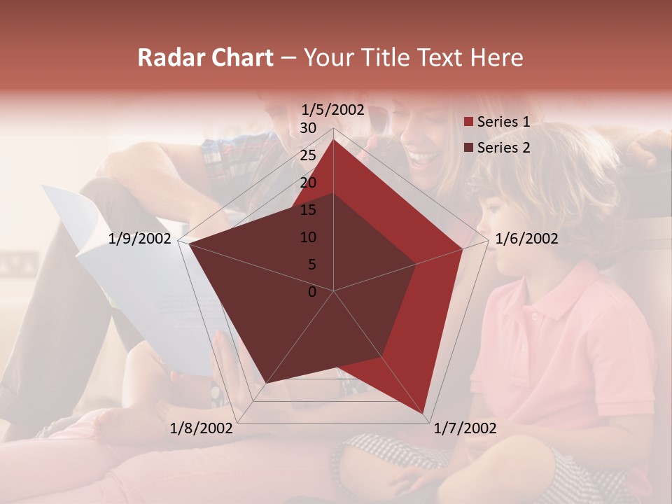 Children Girl Mother PowerPoint Template