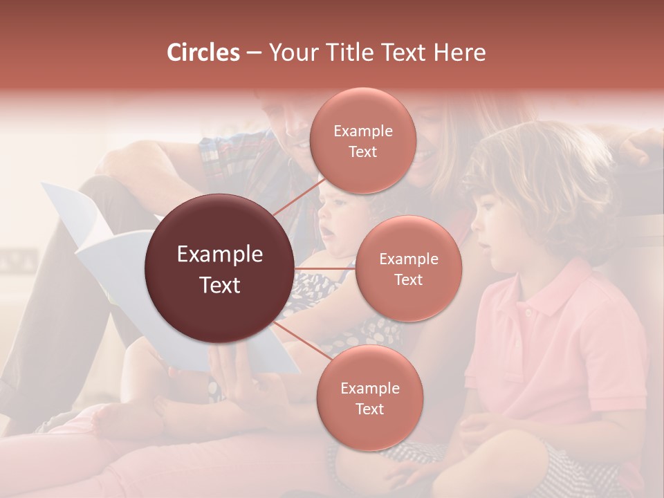 Children Girl Mother PowerPoint Template