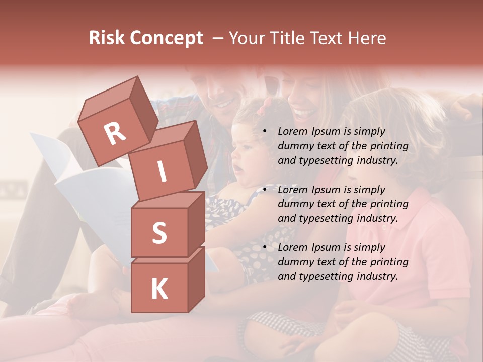 Children Girl Mother PowerPoint Template