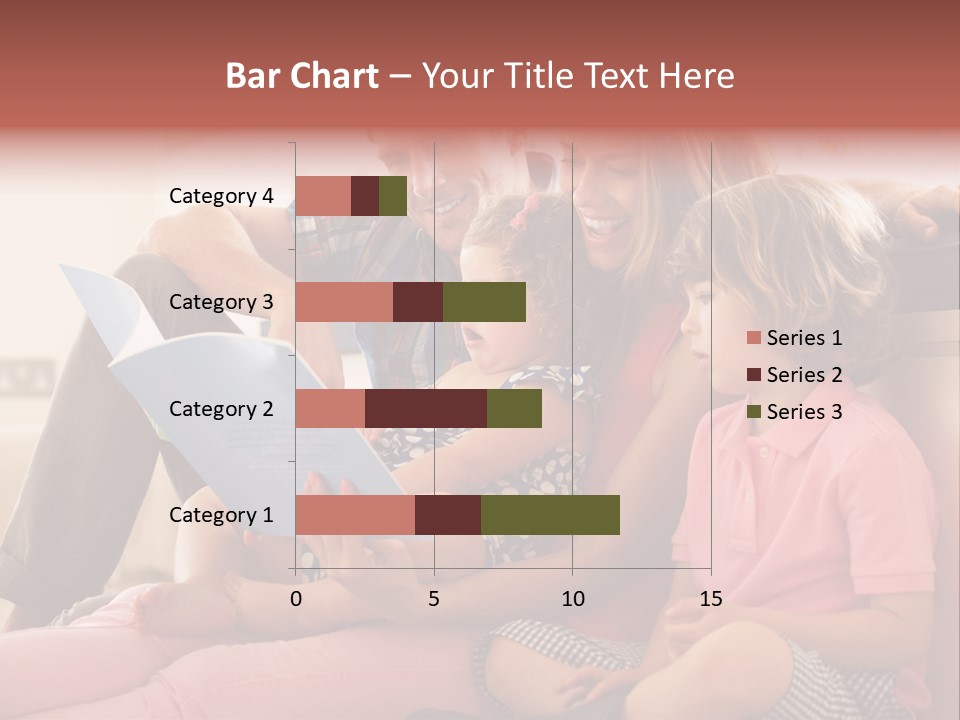 Children Girl Mother PowerPoint Template
